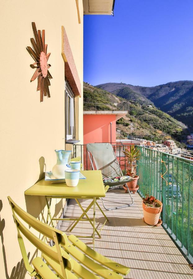 Cinque Terre D'Amare Sea View Big Apartment For Travel Lovers Riomaggiore Dış mekan fotoğraf